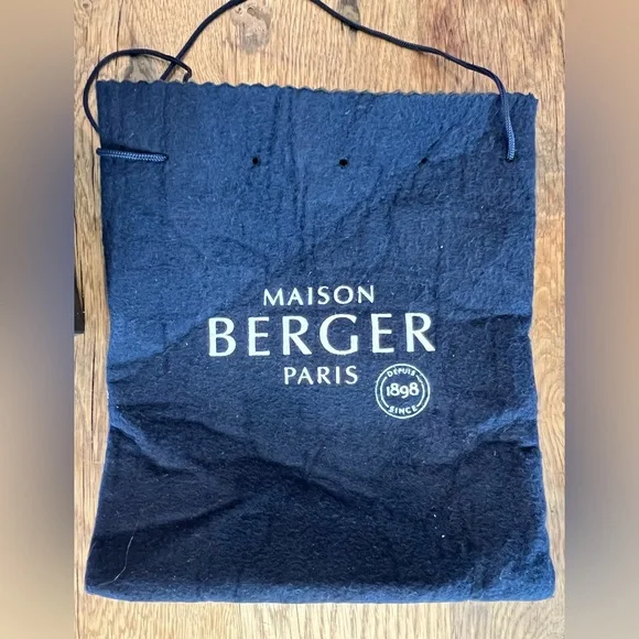 New!  Maison Berger Paris Oval Prune Marron Lampe - Picture 4 of 9